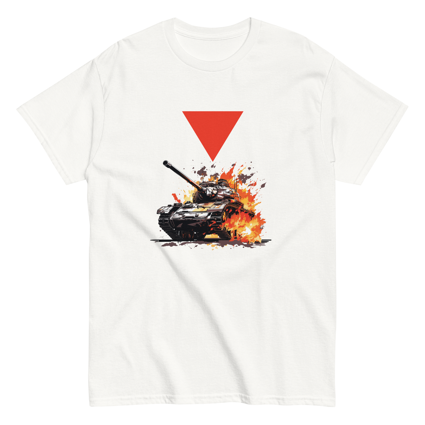 Red Inverted Arrow T-Shirt